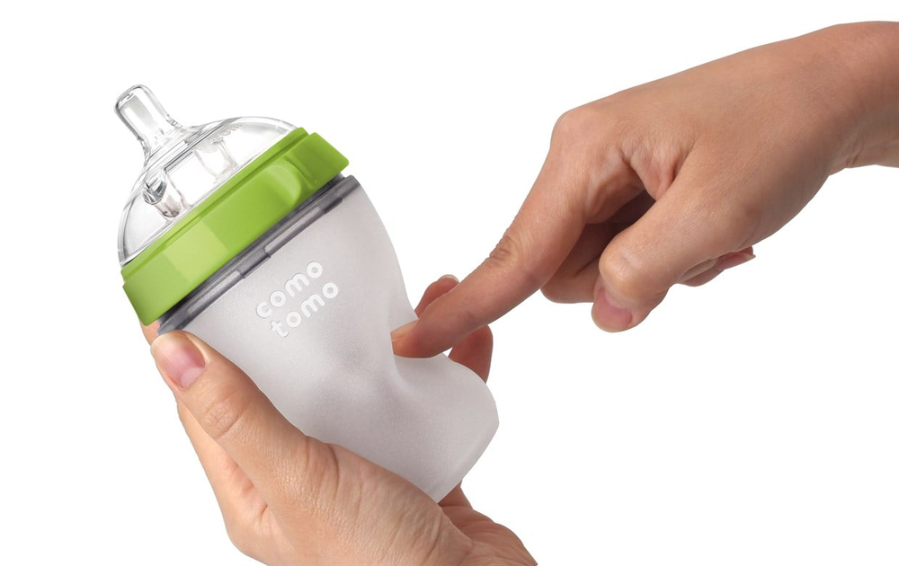 Comotomo Biberon 150 ml Yeşil