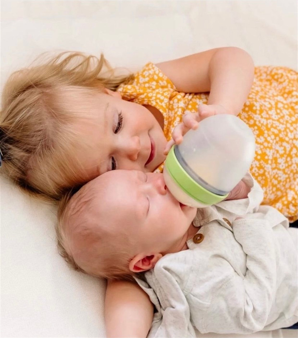 Comotomo Biberon 150 ml Yeşil