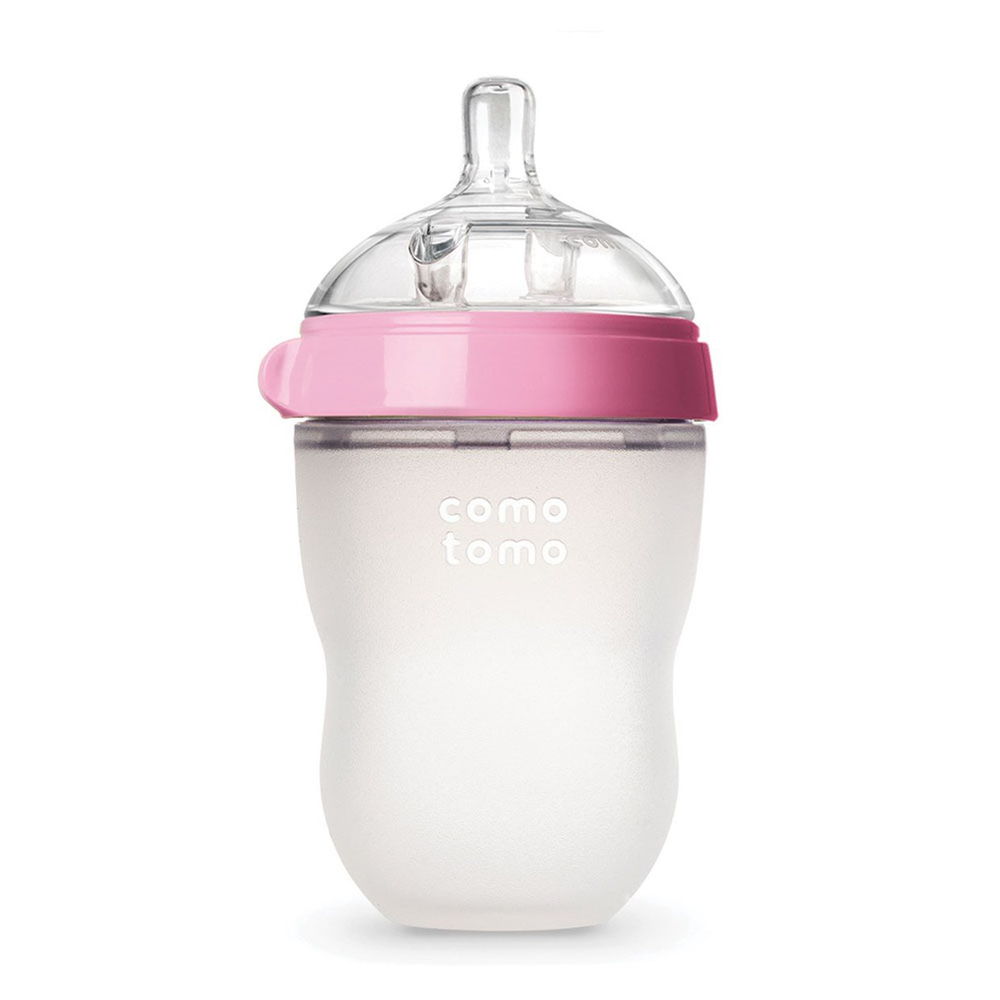 Comotomo Biberon 250 ml Pembe