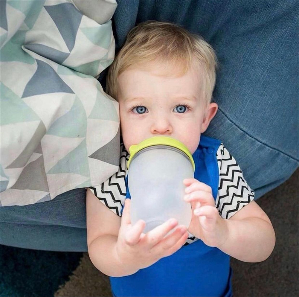 Comotomo Biberon 250 ml Yeşil