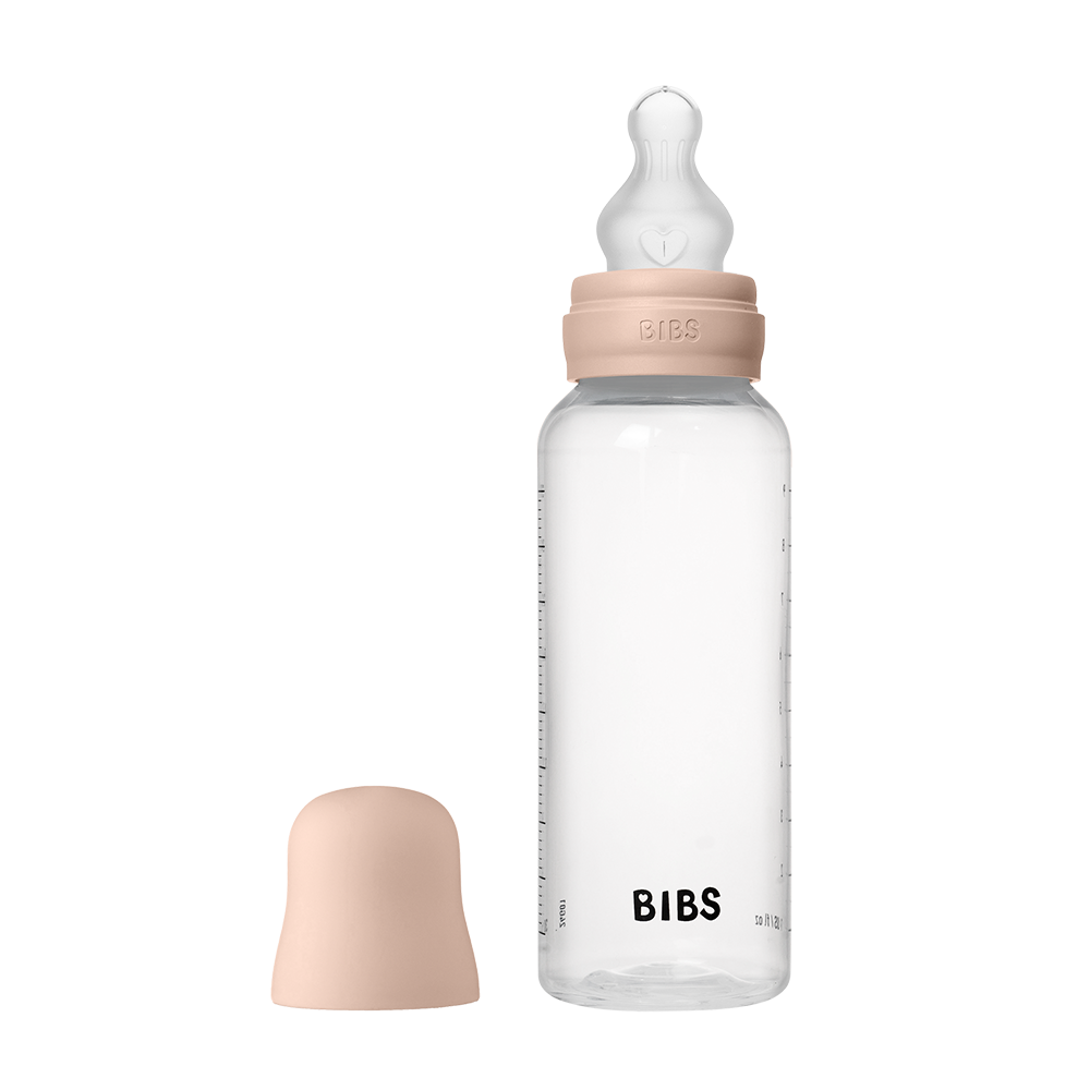 Bibs Baby PP Bottle Silikon Uç Orta Akış Biberon | Blush 270 ml