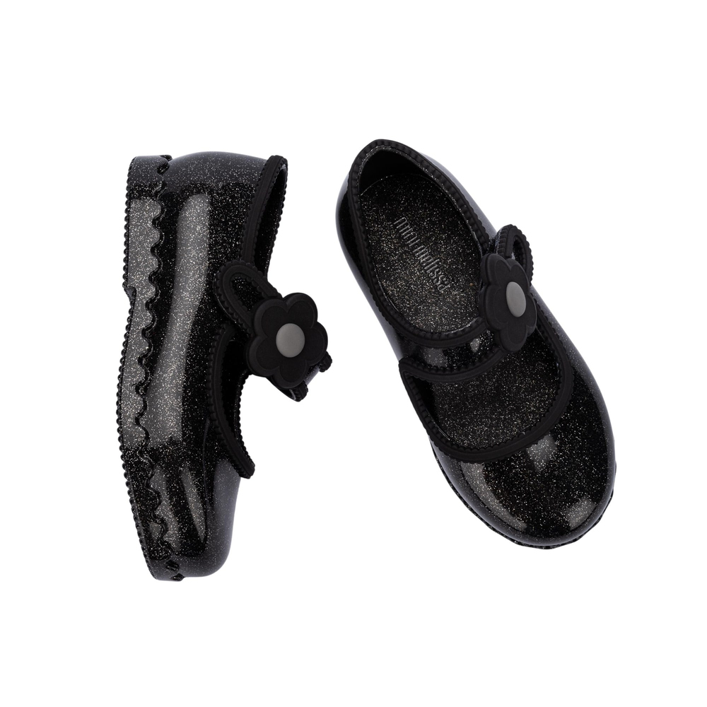 Mini Melissa Hip Ballerina Bb Çocuk Babet | Siyah