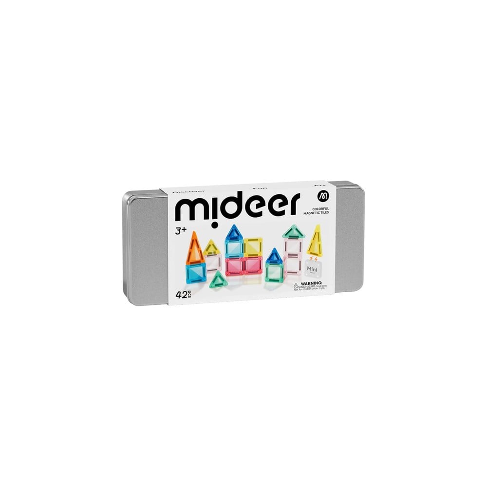 Mideer Magnetic Tiles Mini Collection 42 Parça