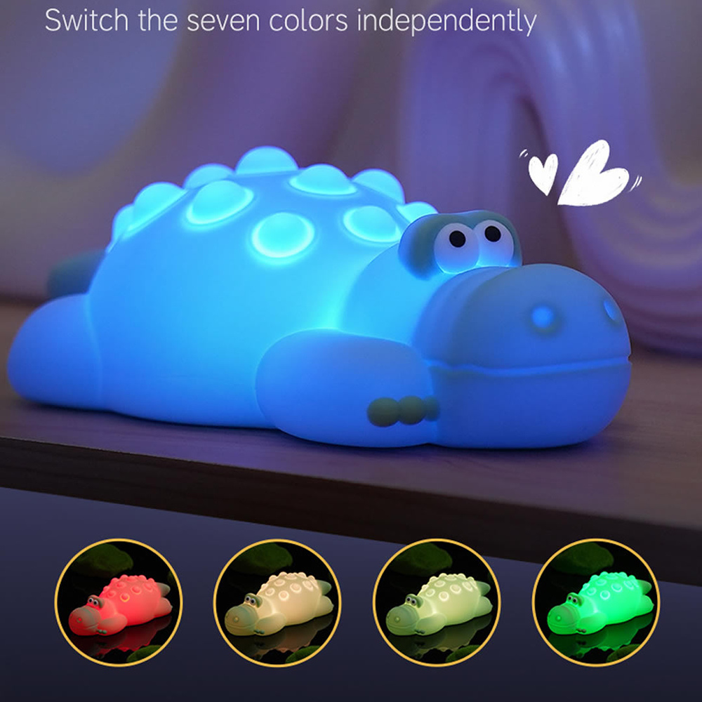 Acornia Sevimli Timsah Gece Lambası