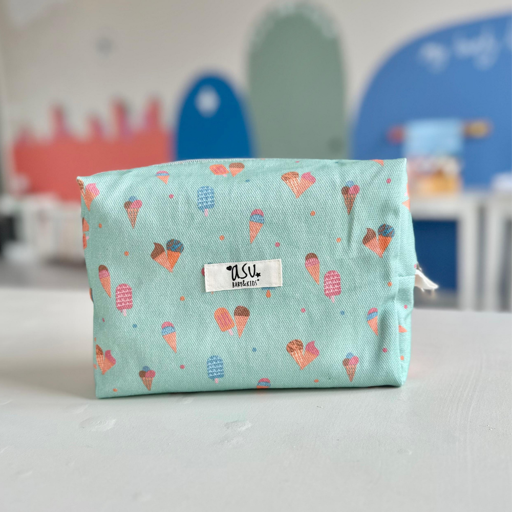 Asu Baby Ice Creamy Sıvı Geçirmez Çanta