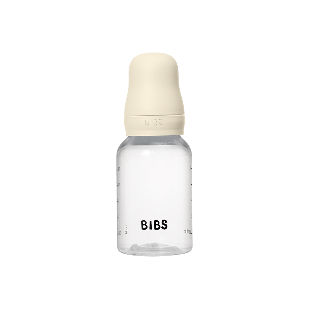 Bibs Baby PP Bottle Kauçuk Uç Yavaş Akış Biberon | Ivory 150 ml