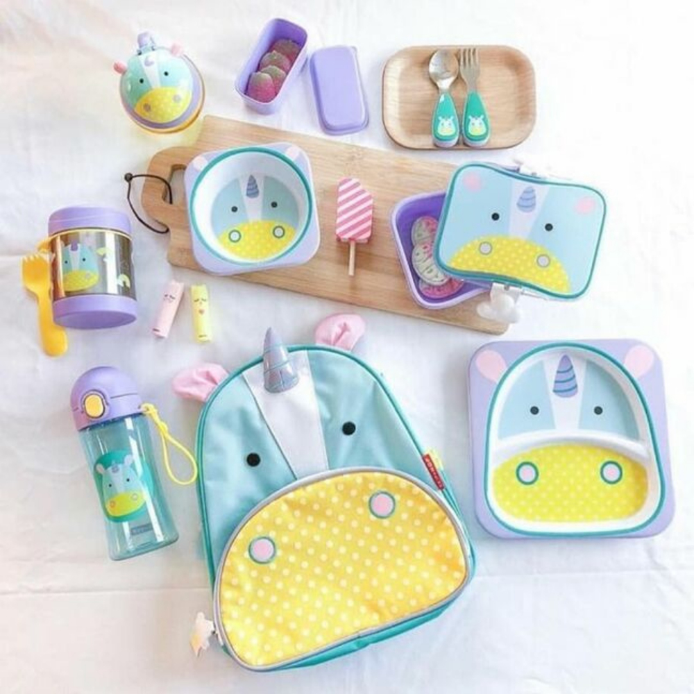 Skip Hop Beslenme Kabı Spark Style Unicorn