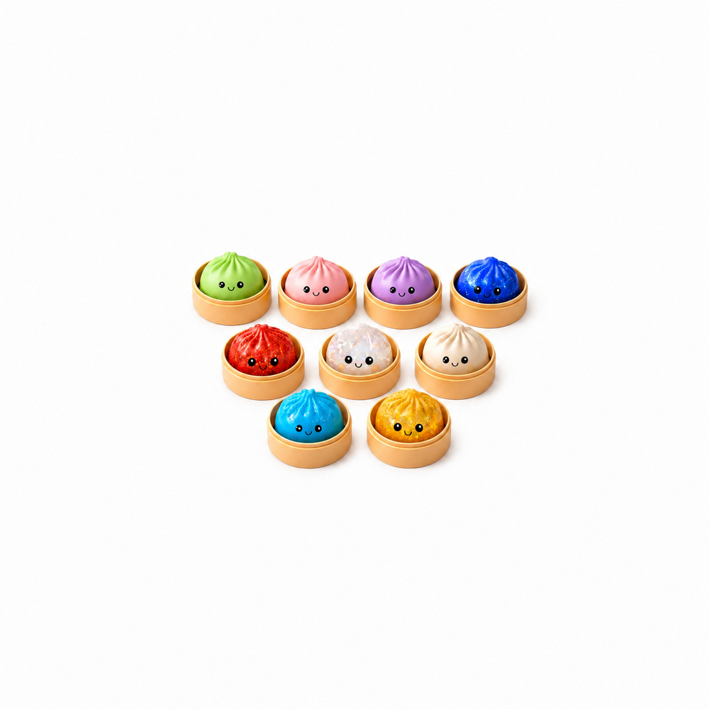 Squishy Rainbow Mystery Bun Dumpling Sürpriz Kutu Küçük Boy