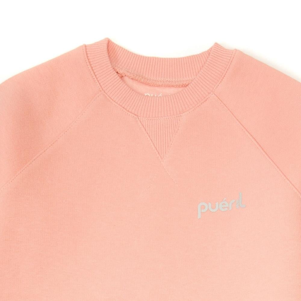 Pueril Kids Şardonlu Klasik Çocuk Eşofman Takımı | Şeftali