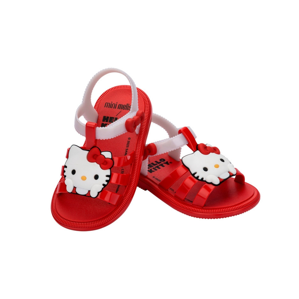 Mini Melissa Hip + Hello Kitty Bb Sandalet | Kırmızı