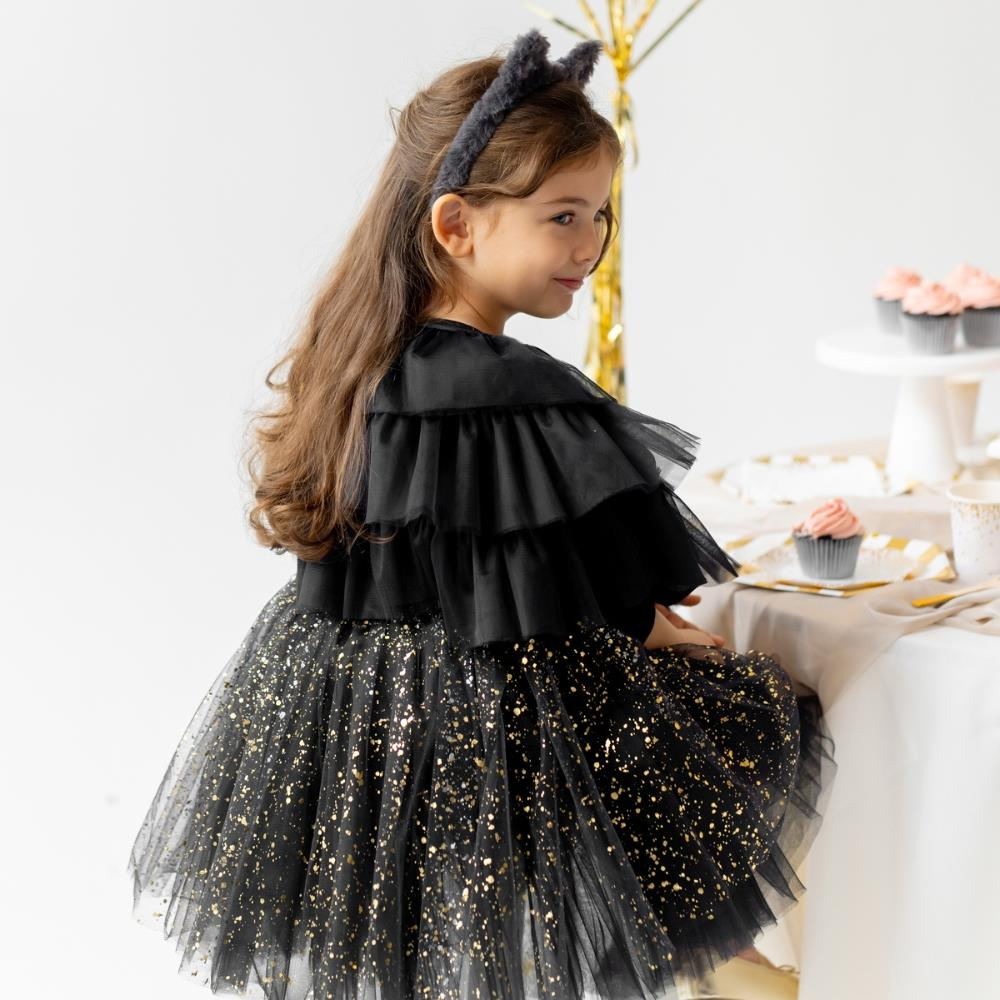 Mini Celebrities Black Sparkle Cotton Set