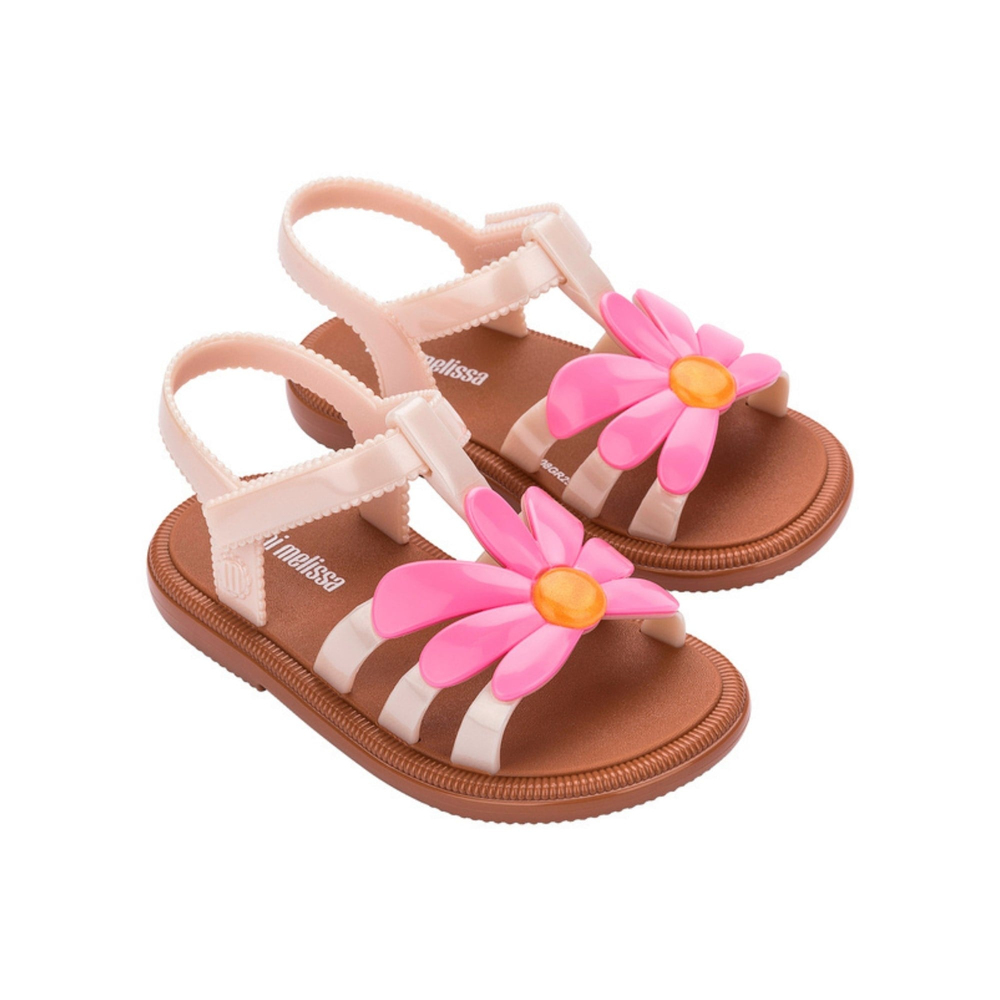 Mini Melissa Hip Bloomy Bb Çocuk Sandalet | Pudra Pembe