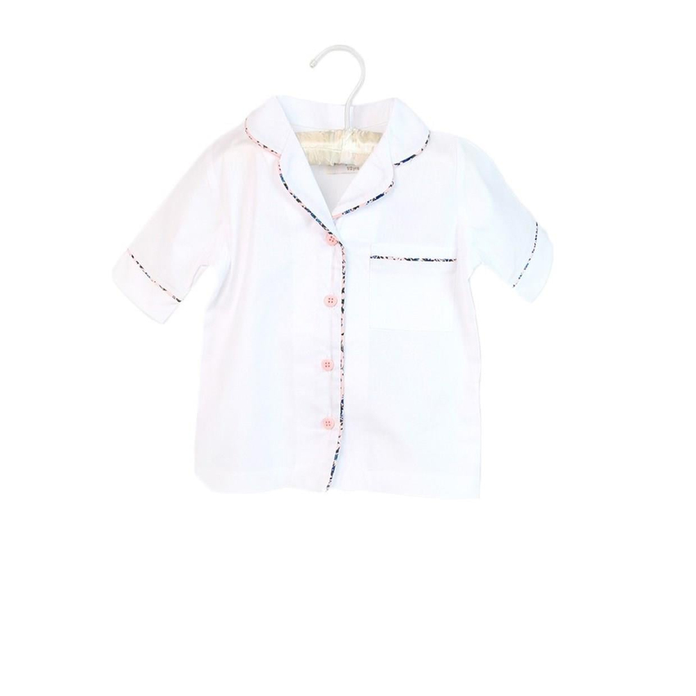 DEEPLY SLEEPY BEYAZ FLORAL PİJAMA