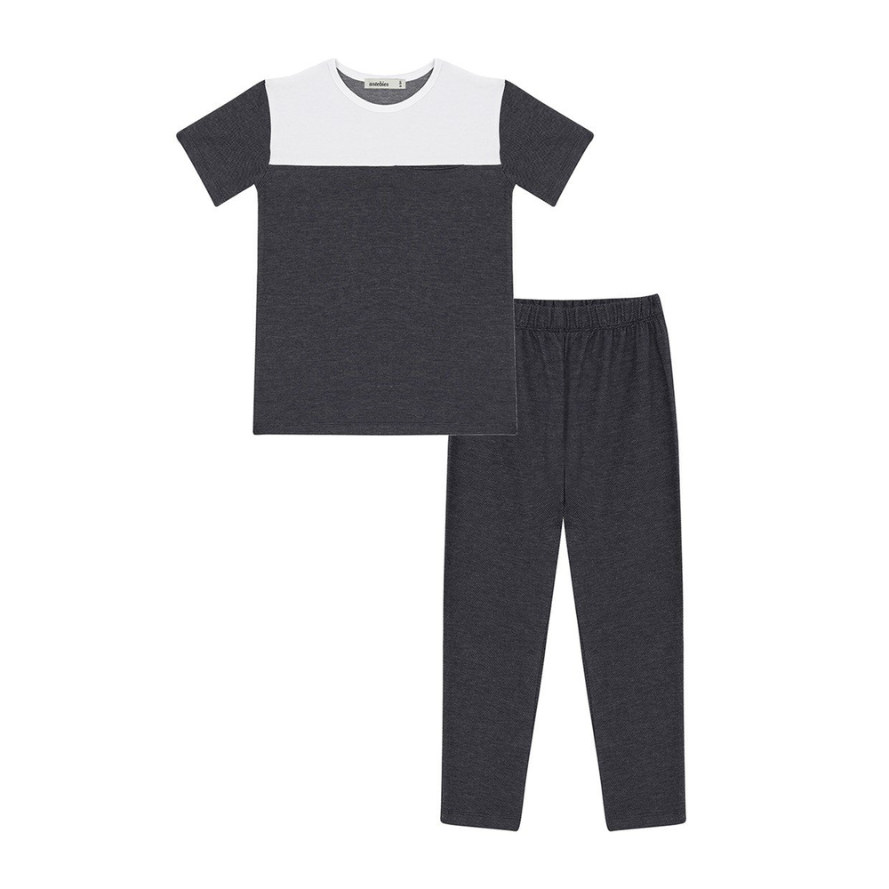 Denim Dreams Kısa Kollu Pijama Takımı