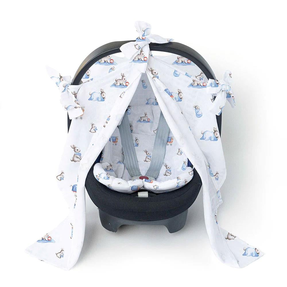 Deux Lapin Bebe Lapin Puset ve Oto Koltuk Minderi