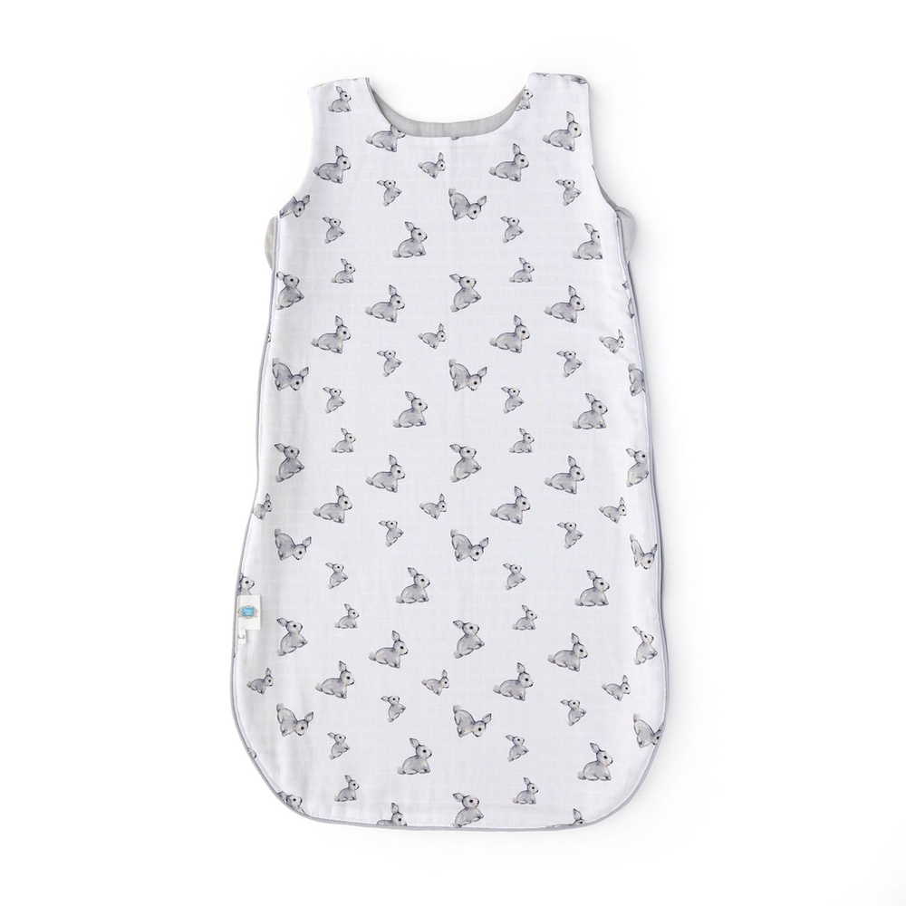 Deux Lapin Iconique Lapin Müslin Bebek Uyku Tulumu 0.5 Tog