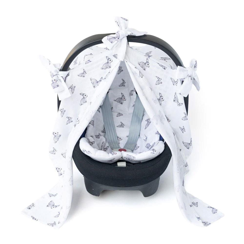 Deux Lapin Iconique Lapin Puset ve Oto Koltuk Minderi