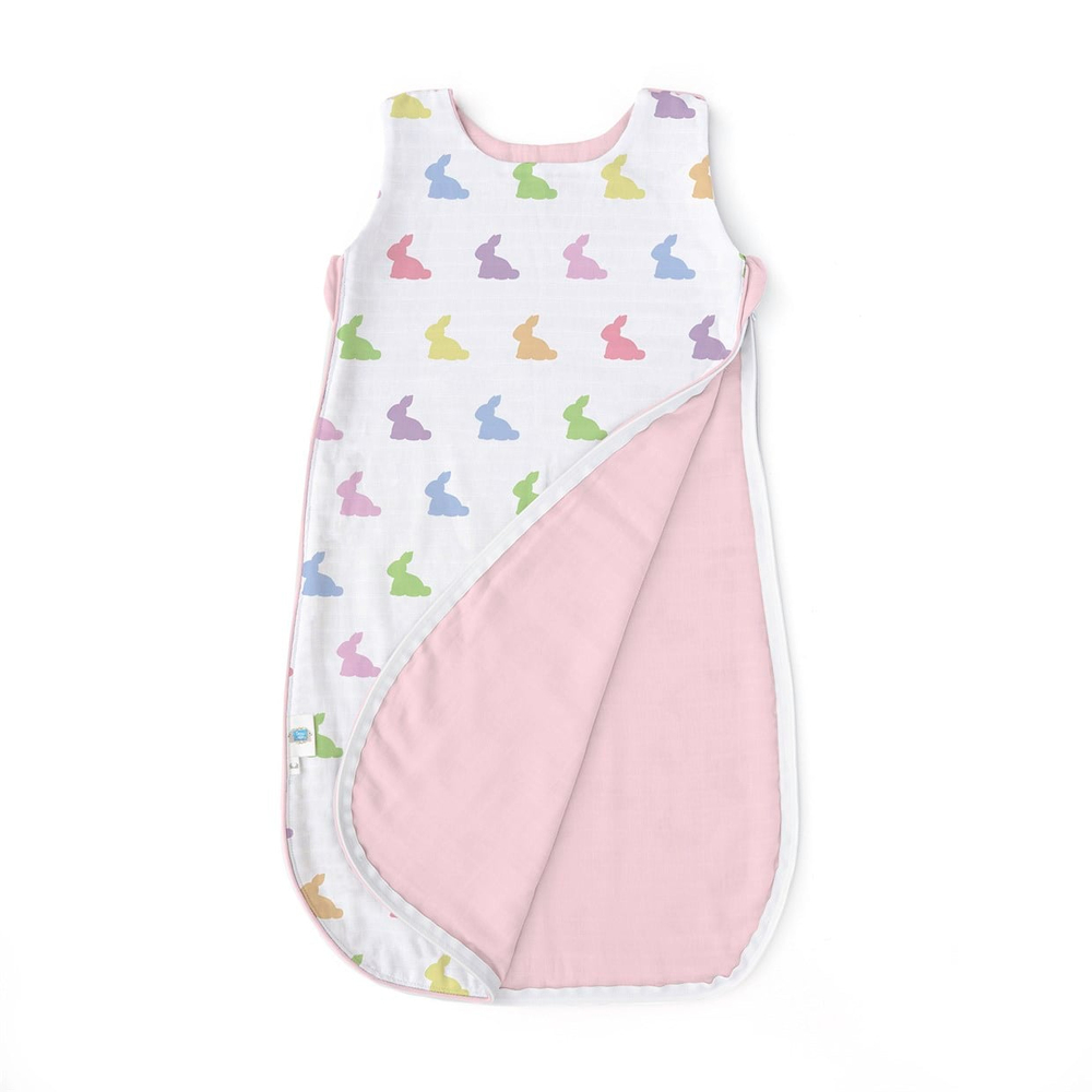 Deux Lapin Rainbow Lapin Pink Kışlık Müslin Bebek Uyku Tulumu 1.85 Tog