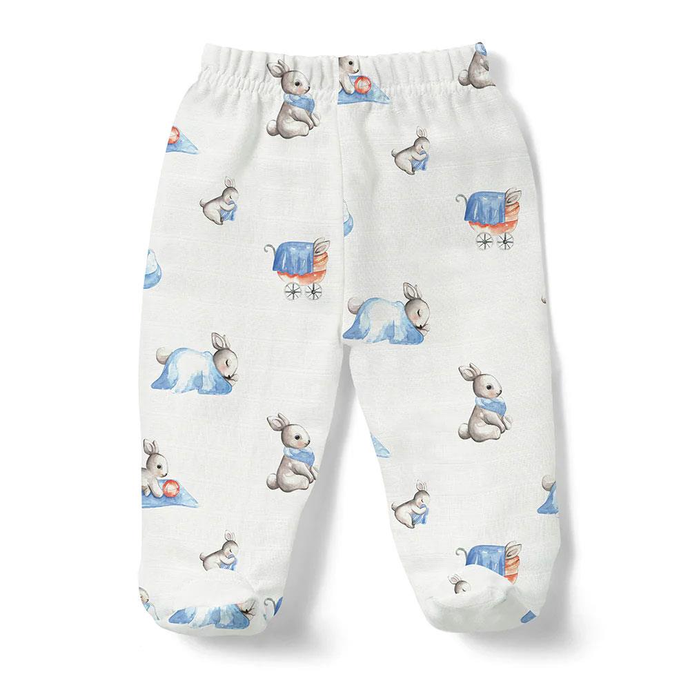 Deux Lapin Yenidoğan Bebek Hastane Çıkış Seti Bébé Lapin