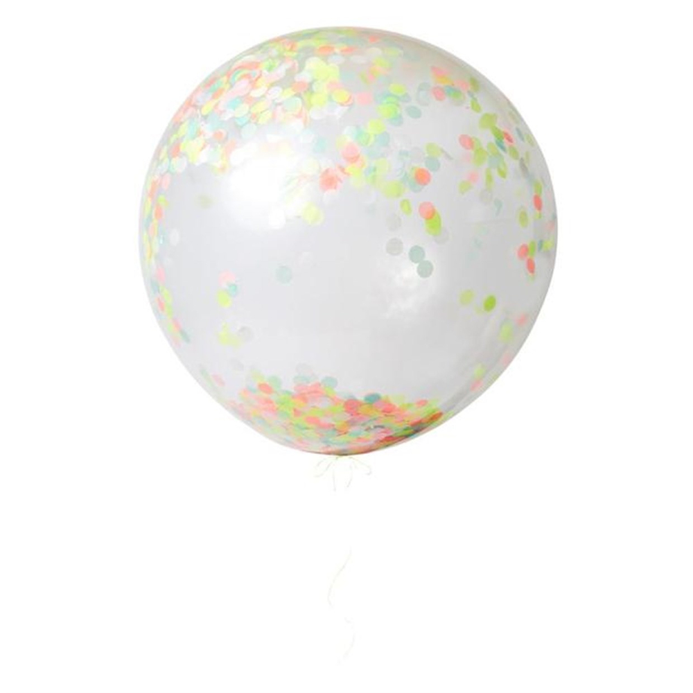 Dev Neon Konfeti Balon Kit
