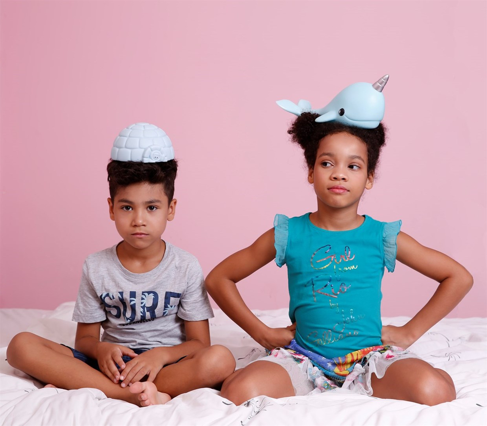 Dhink Narwhal Mavi Gece Lambası