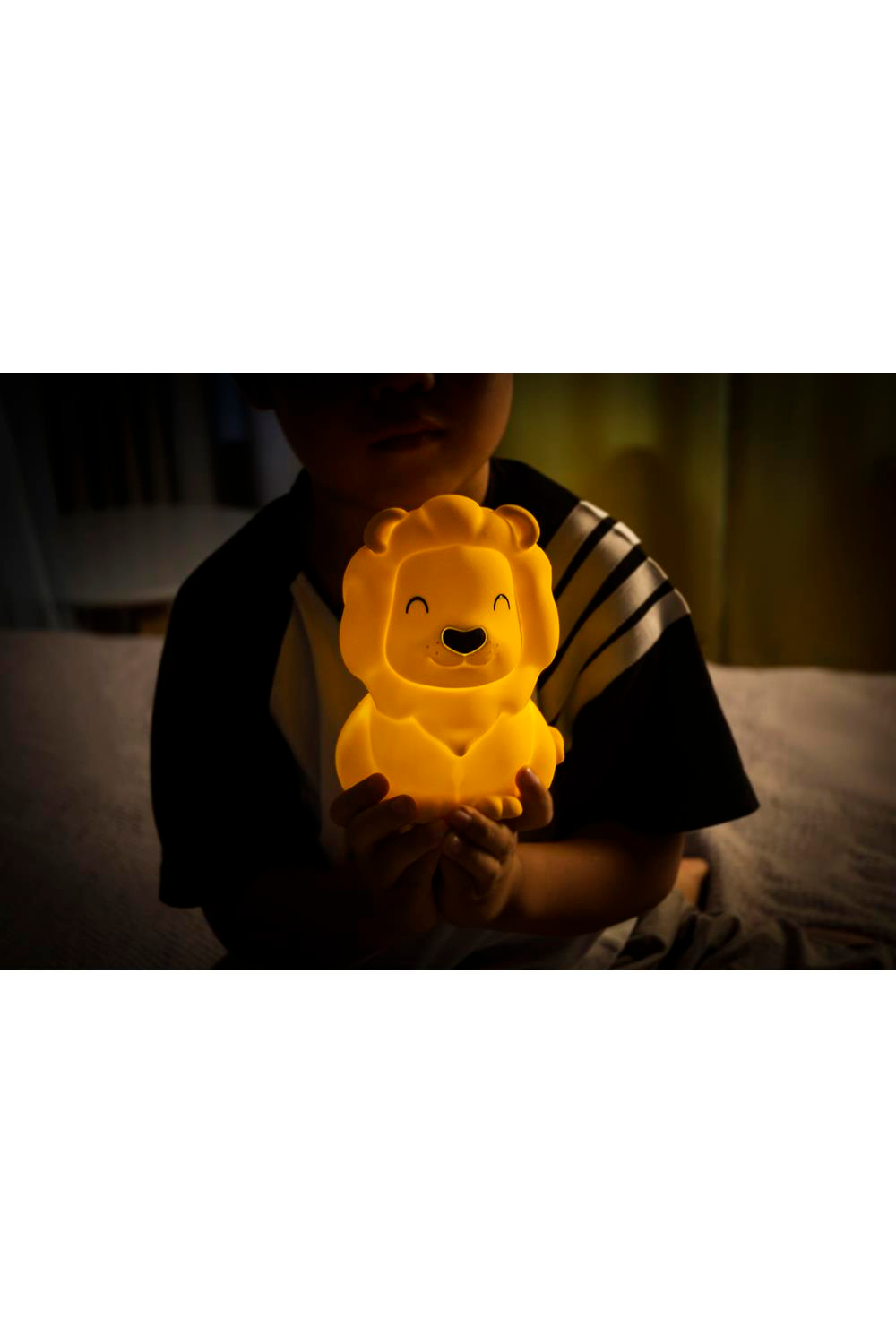 Dhink Silikon Gece Lambası Aslan Sarı