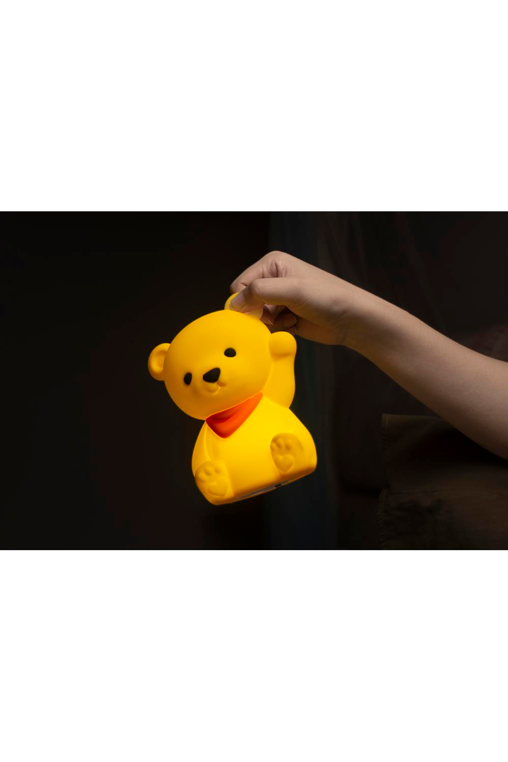 Dhink Silikon Gece Lambası Ayıcık Sarı