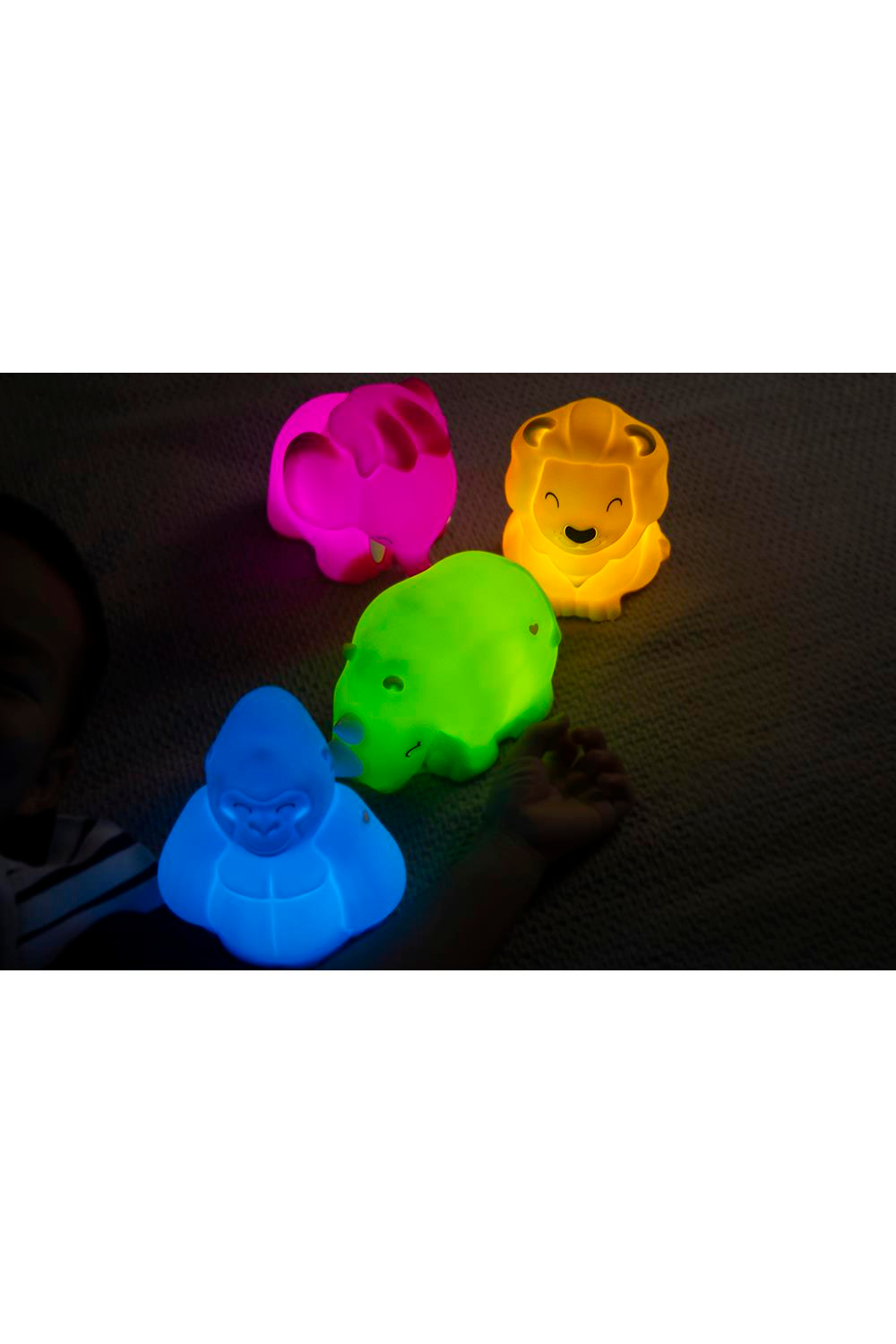 Dhink Silikon Gece Lambası Goril Max Mavi