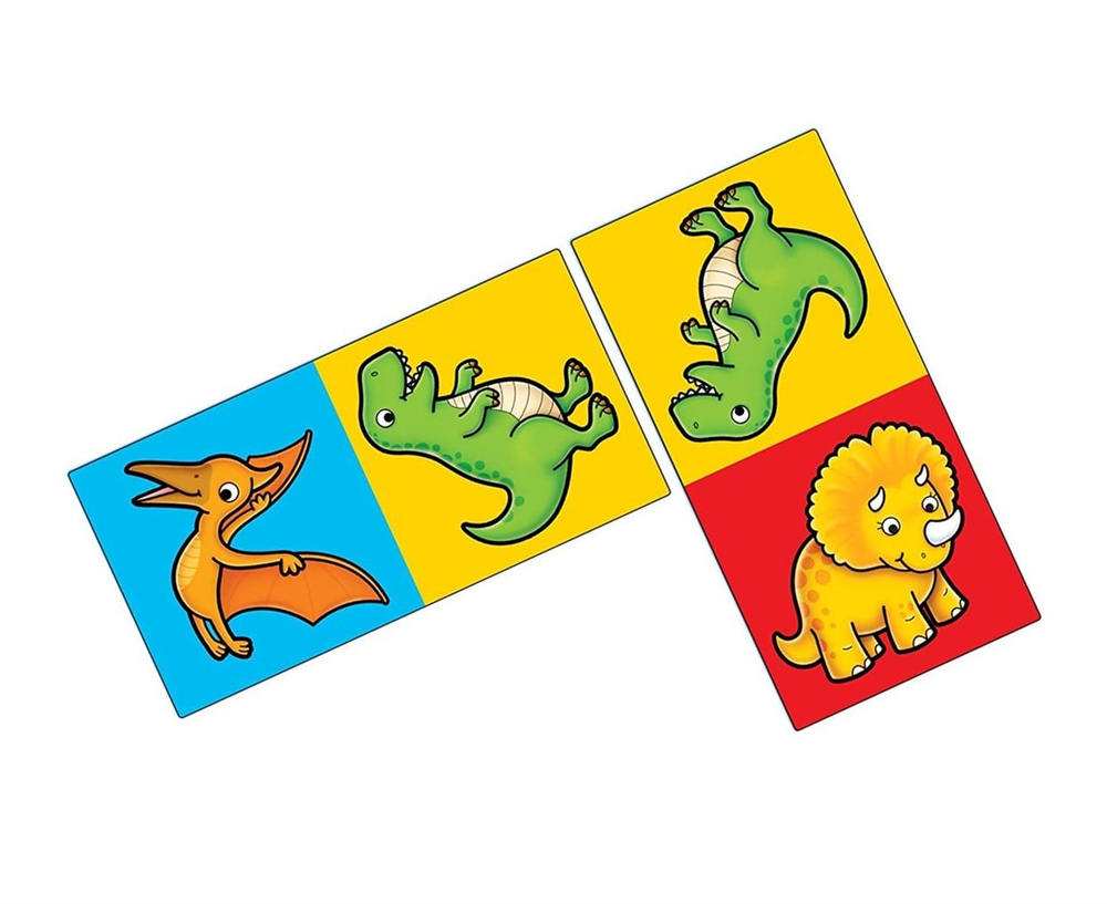 DINOSAUR DOMINOES 3 - 5 YAŞ