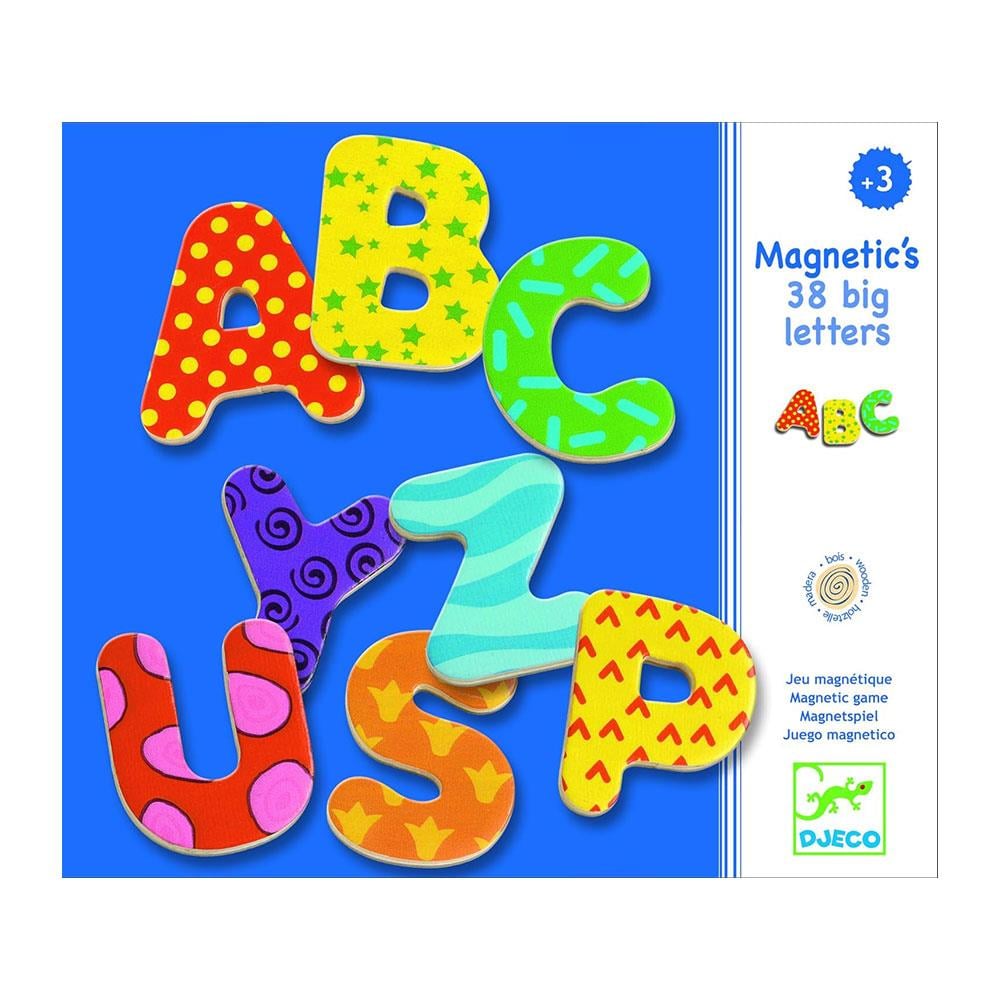 Djeco Mıknatıslı Oyunlar 38 Big Magnetic Letters