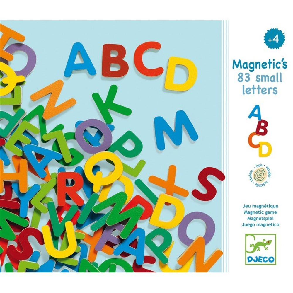 Djeco Mıknatıslı Oyunlar 83 Small Magnetic Letters