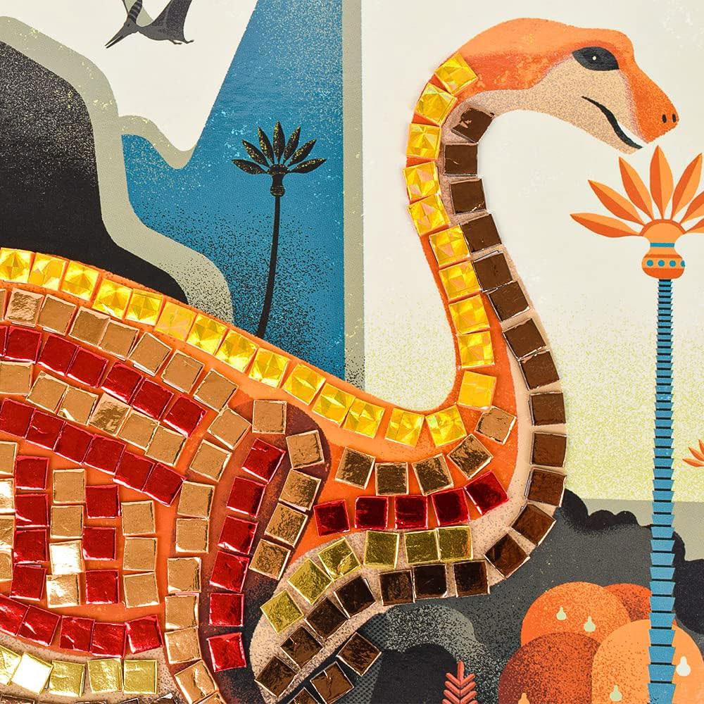 Djeco Mozaik Yapıştırma Dinosaurs