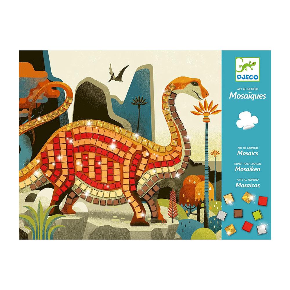 Djeco Mozaik Yapıştırma Dinosaurs