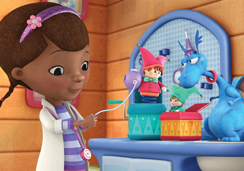 Doc McStuffins Puzzle - 100 Parça