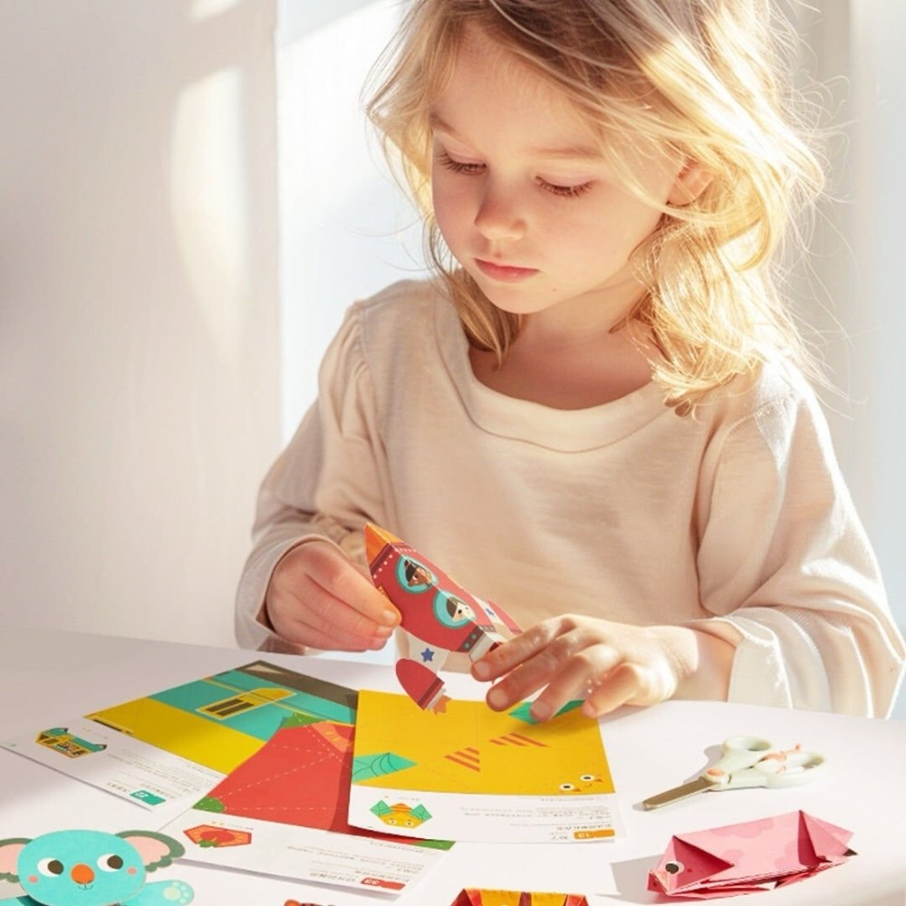 Mideer Level Up Brain Gamebook Let's Cut Paper Level 2
