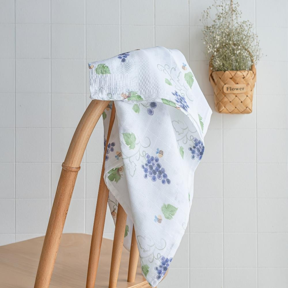 Münü Design Müslin Örtü Üzüm