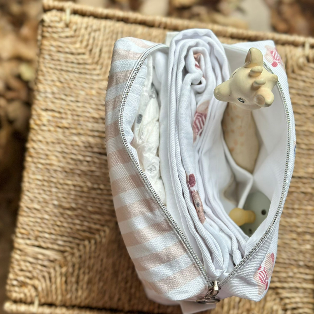 Asu Baby Vintage Ayı Sıvı Geçirmez Çanta