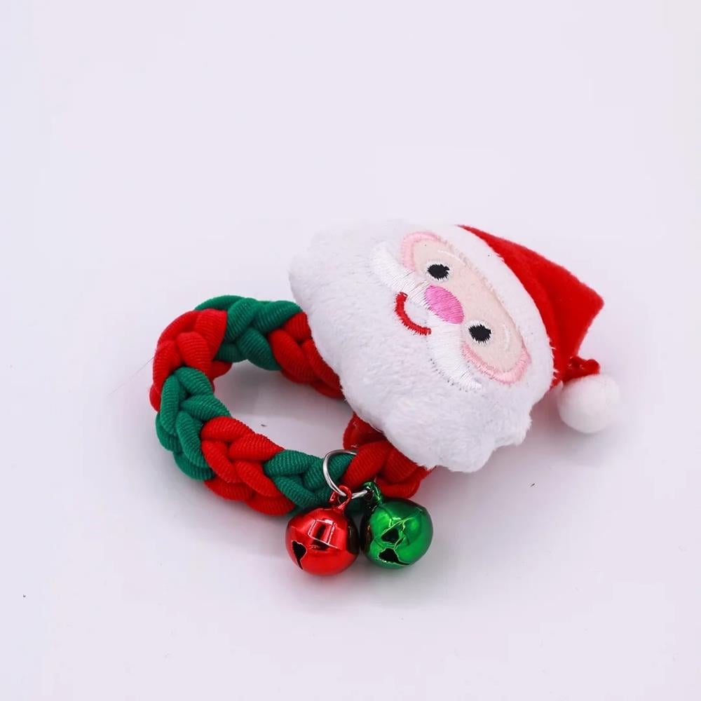 Mini & Kids Christmas Scrunchie Santa Smile