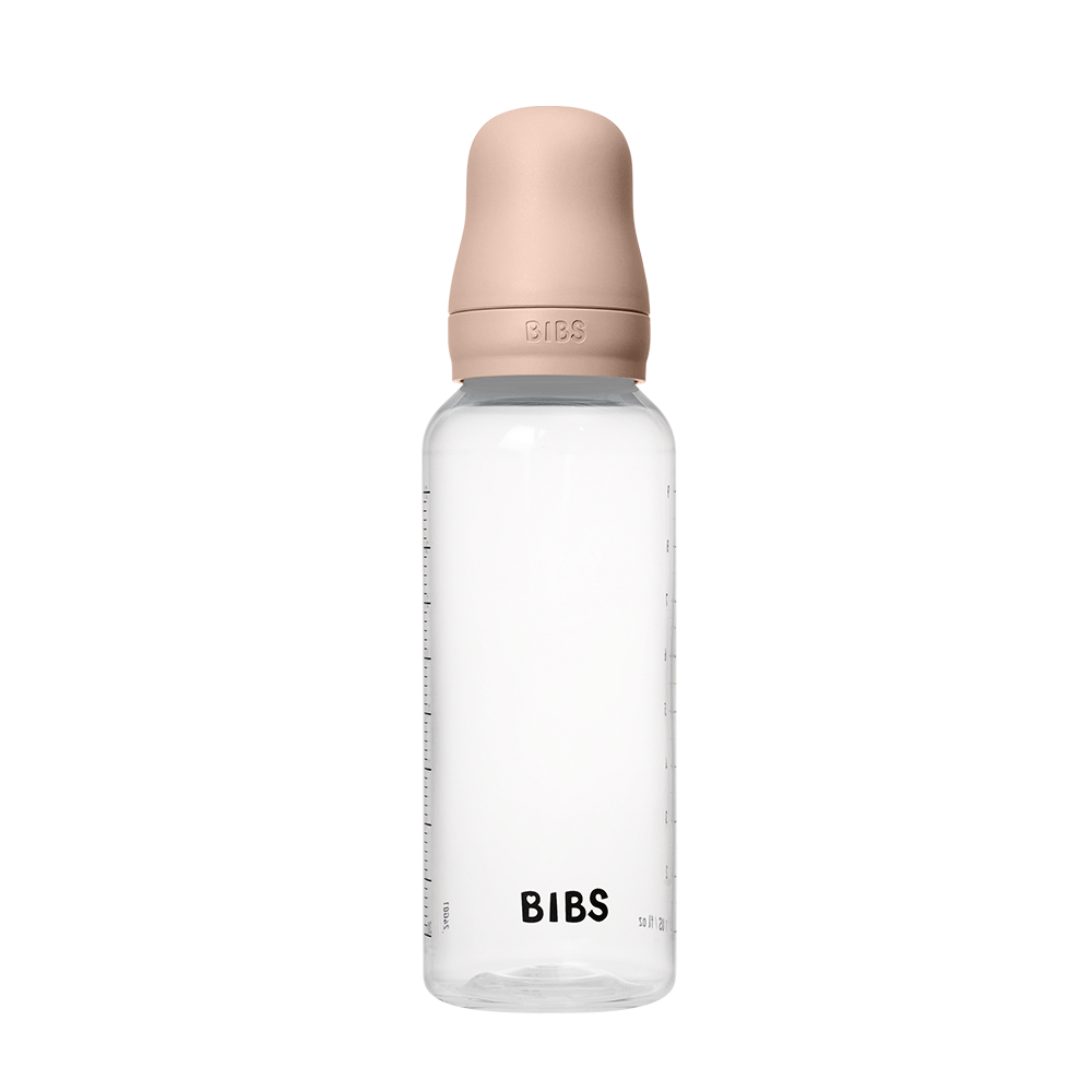 Bibs Baby PP Bottle Kauçuk Uç Orta Akış Biberon | Blush 270 ml