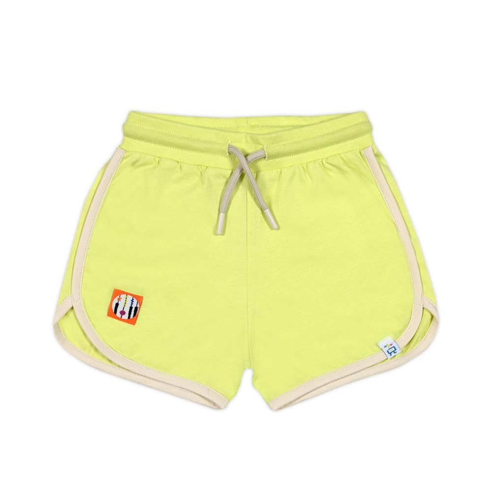 Beetle Beez Lime Ekru Şort Retro