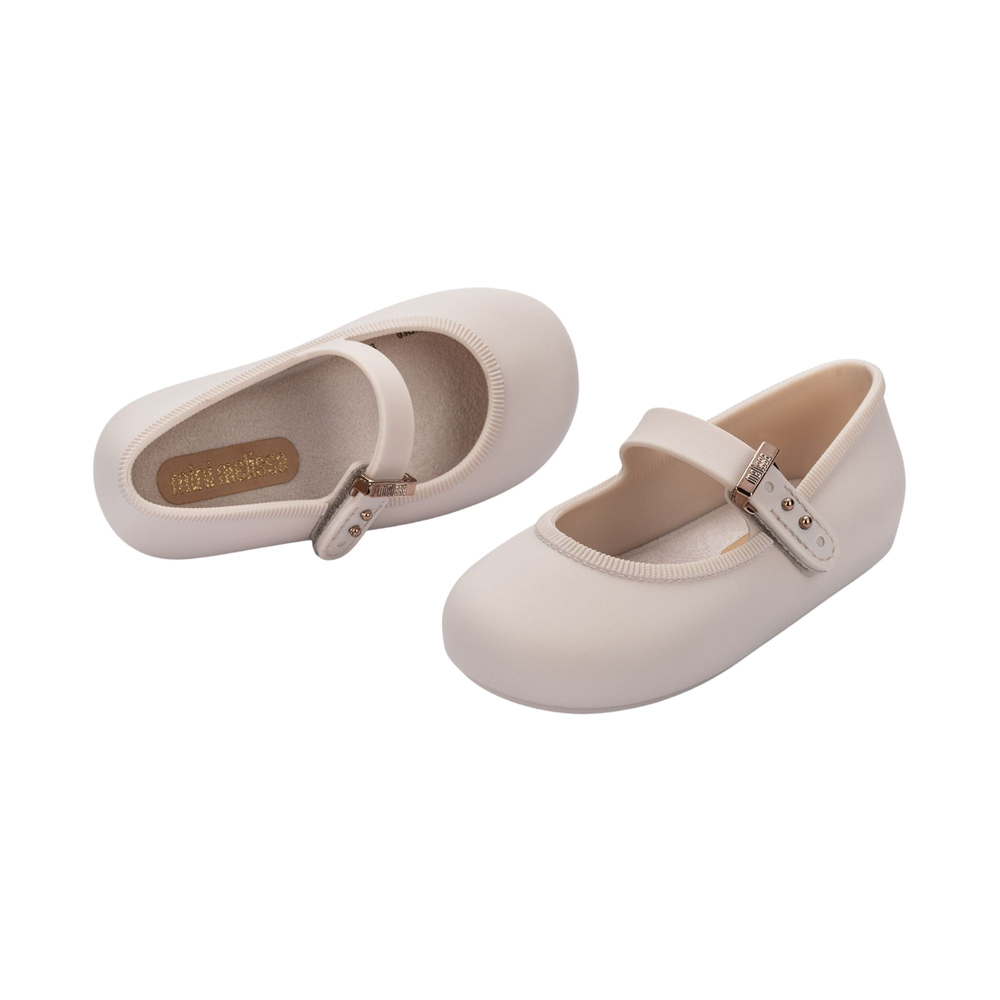Mini Melissa Soft Ballerina Bb Çocuk Babet | Krem