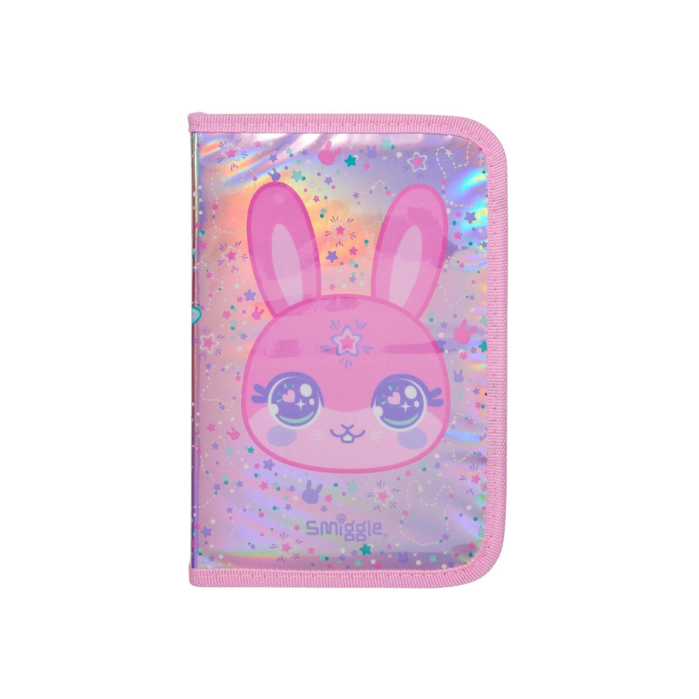 All Star Tavşan Desenli Kalemli Kırtasiye Hediye Seti - Pembe