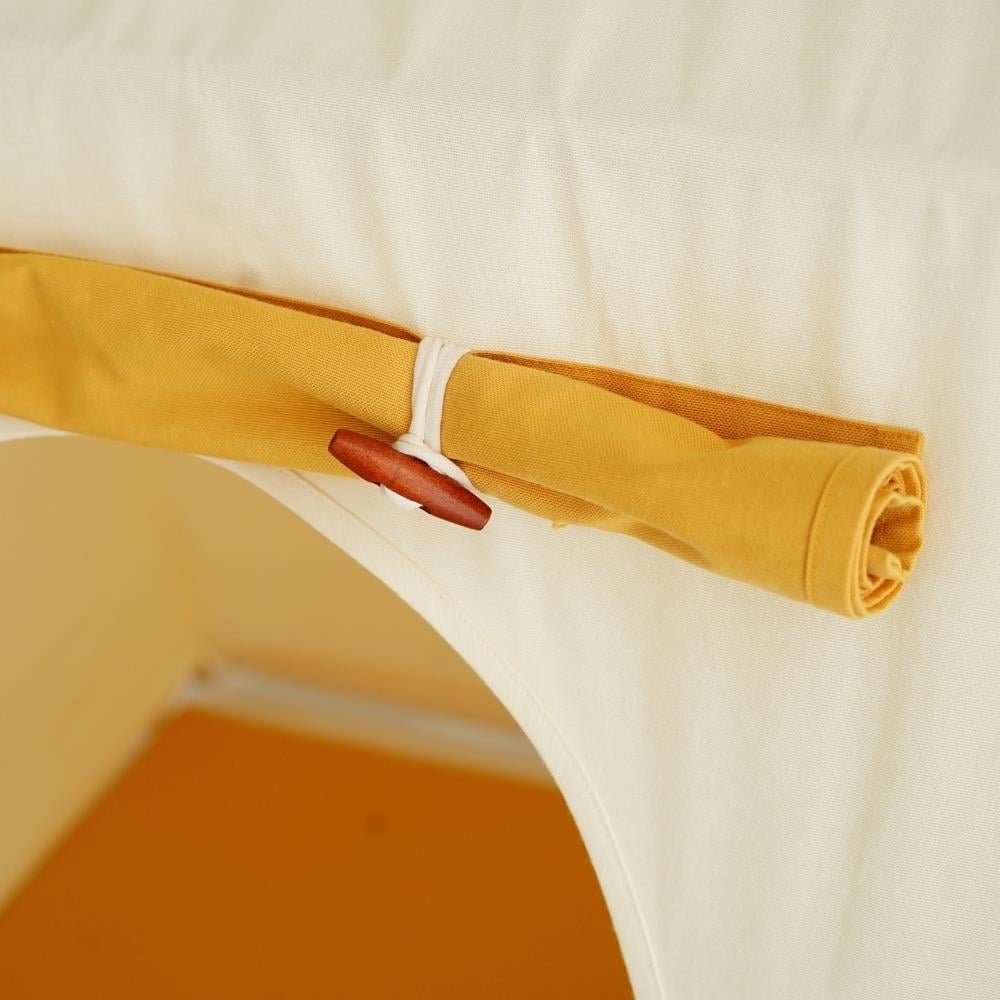 Minik Fare Ahşap Çocuk Oyun Çadırı ve Minderi