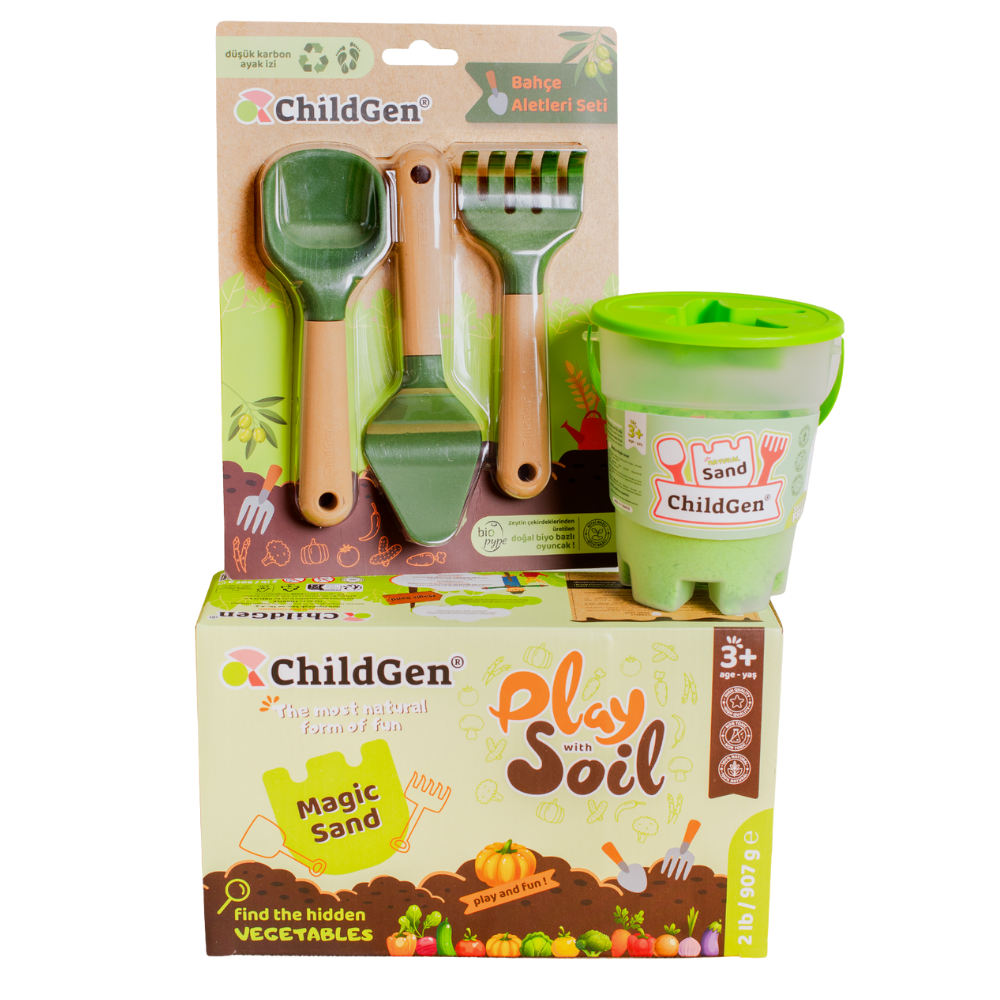 Childgen Play Dough Bahçıvan Paketi