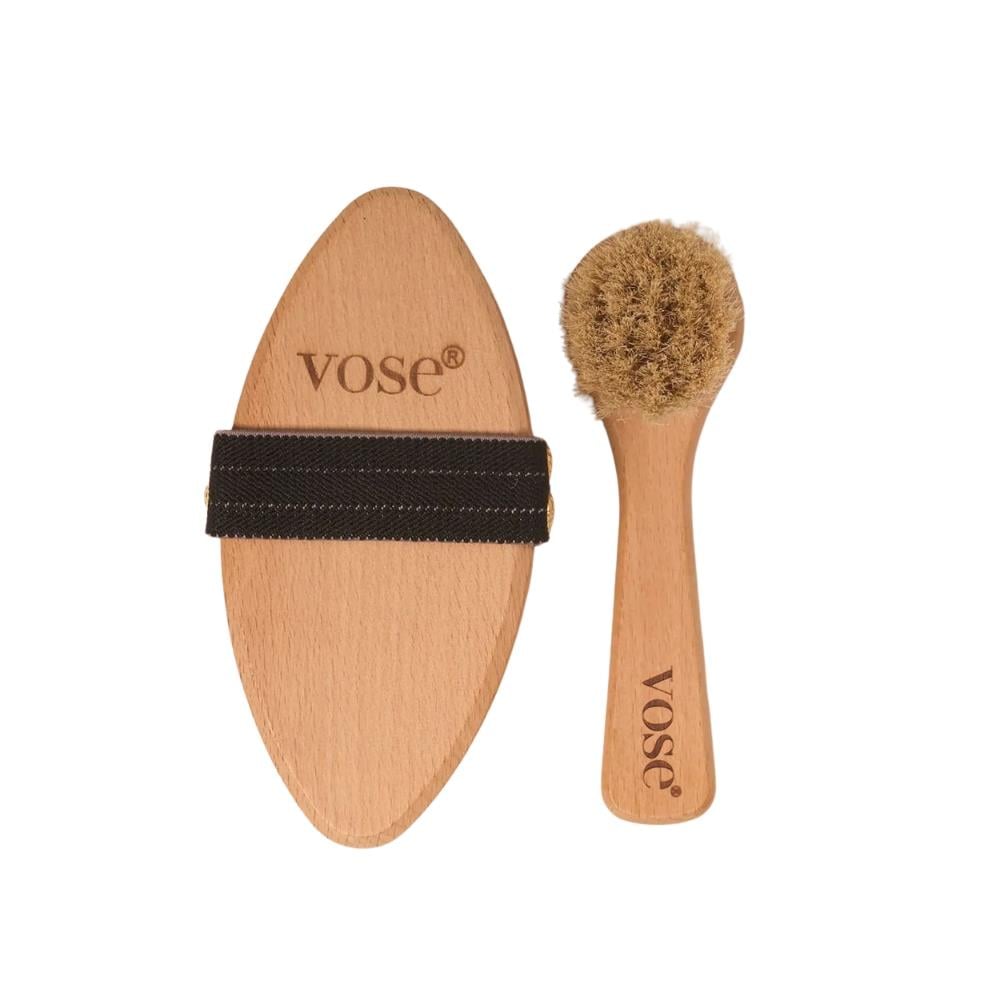 Vose 2′li Set Vücut & Yüz Fırçası