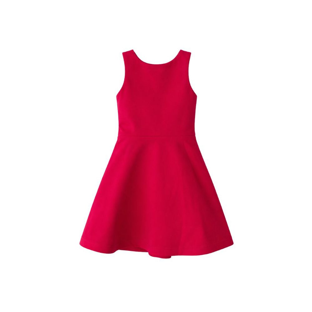 Midu & Fun Cross Back Fuşya Elbise