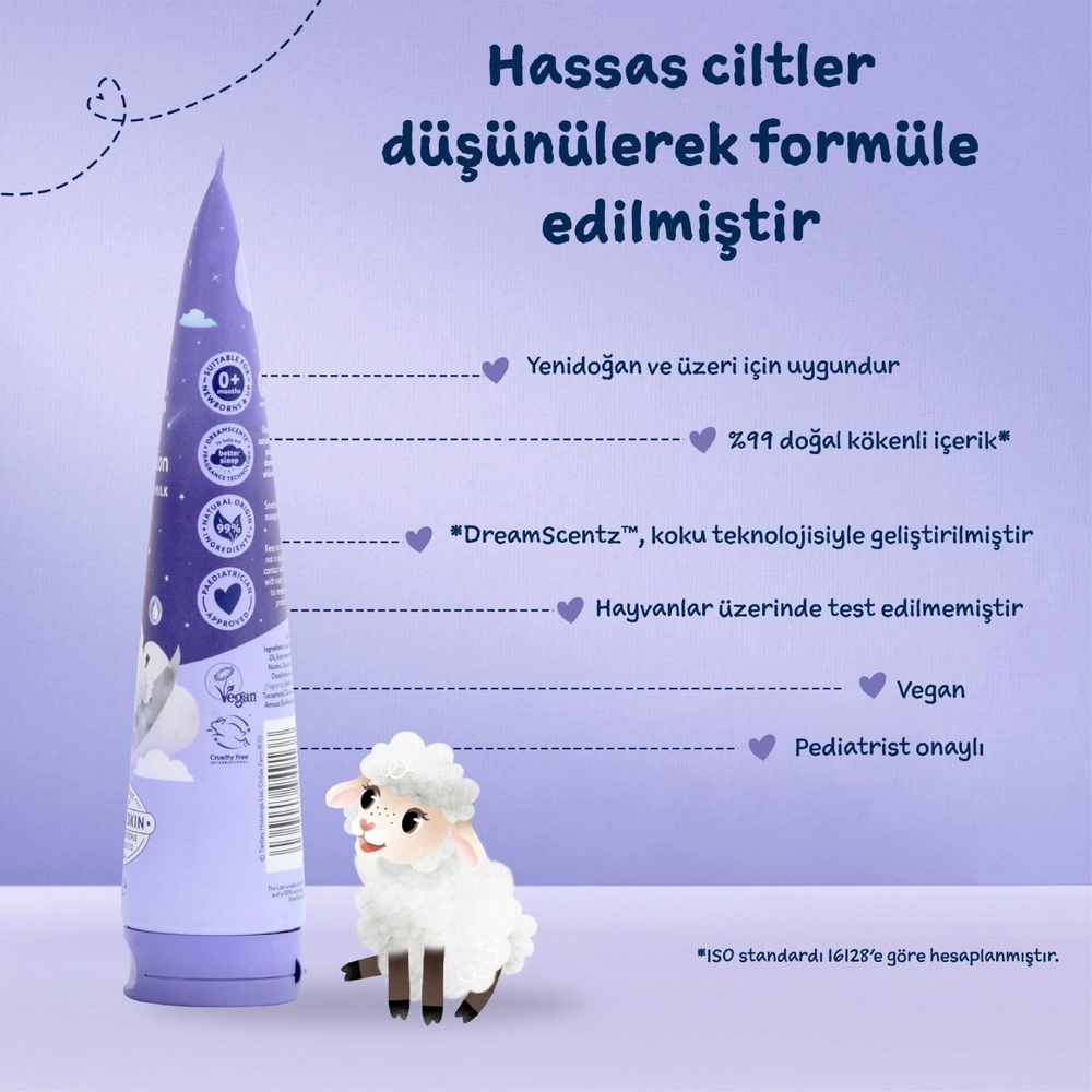 Childs Farm Uyku Zamanı Rahatlatıcı Masaj Losyonu Lavanta Ay Işığı Sütü 150 ml