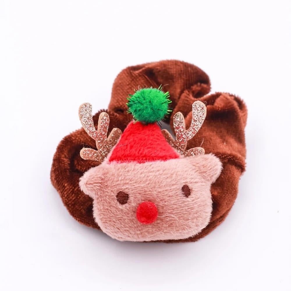 Mini & Kids Christmas Scrunchie Baby Rudolph
