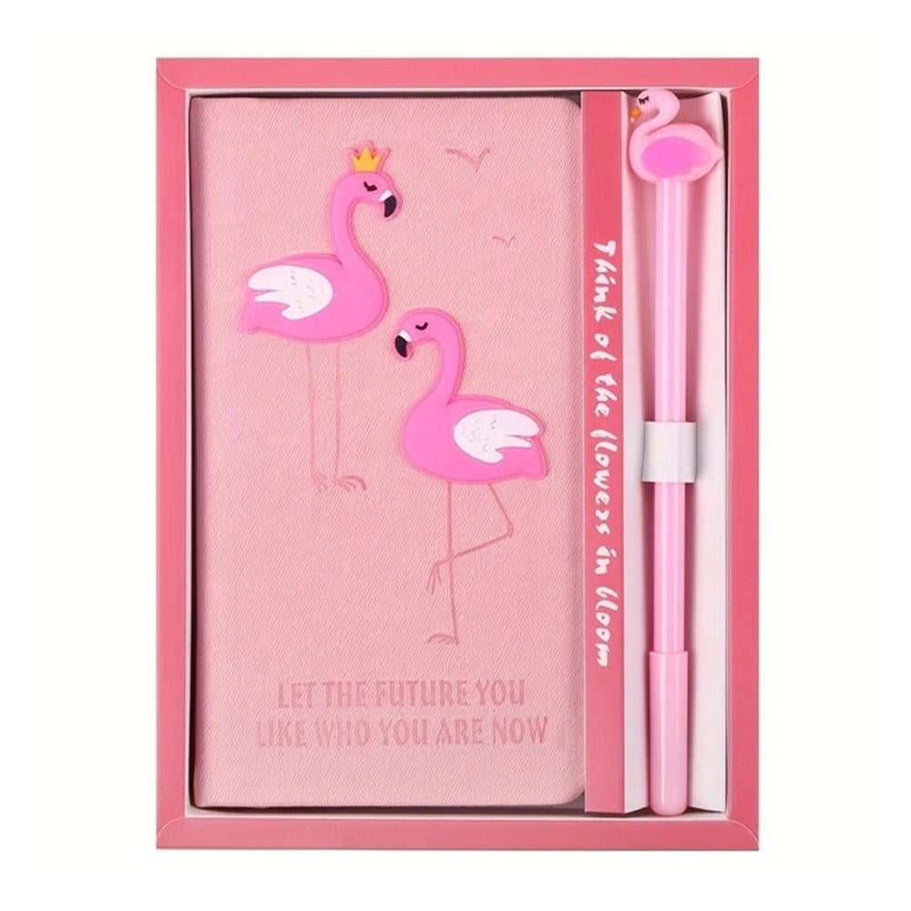 Etoilee Flamingo Defter & Kalem Seti