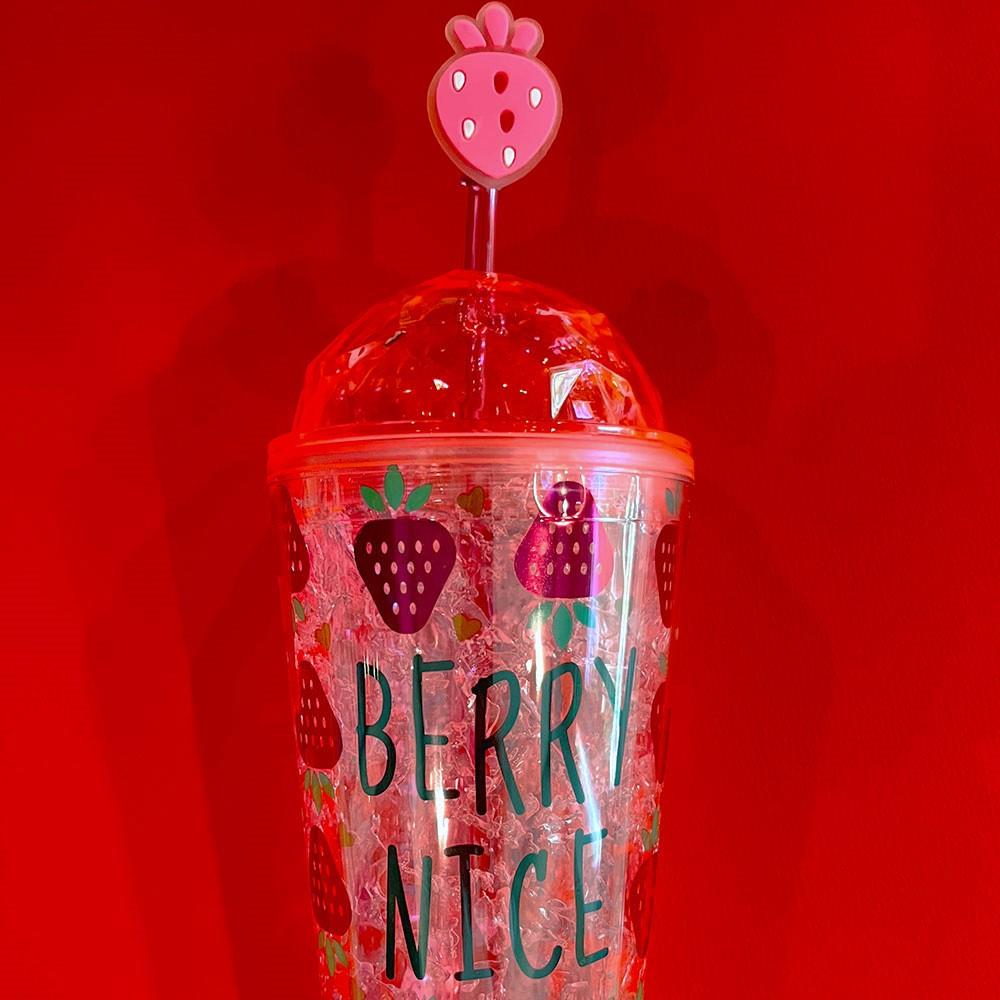 Etoilee Iced Berry Nice Strawberry Simli Pipetli Suluk